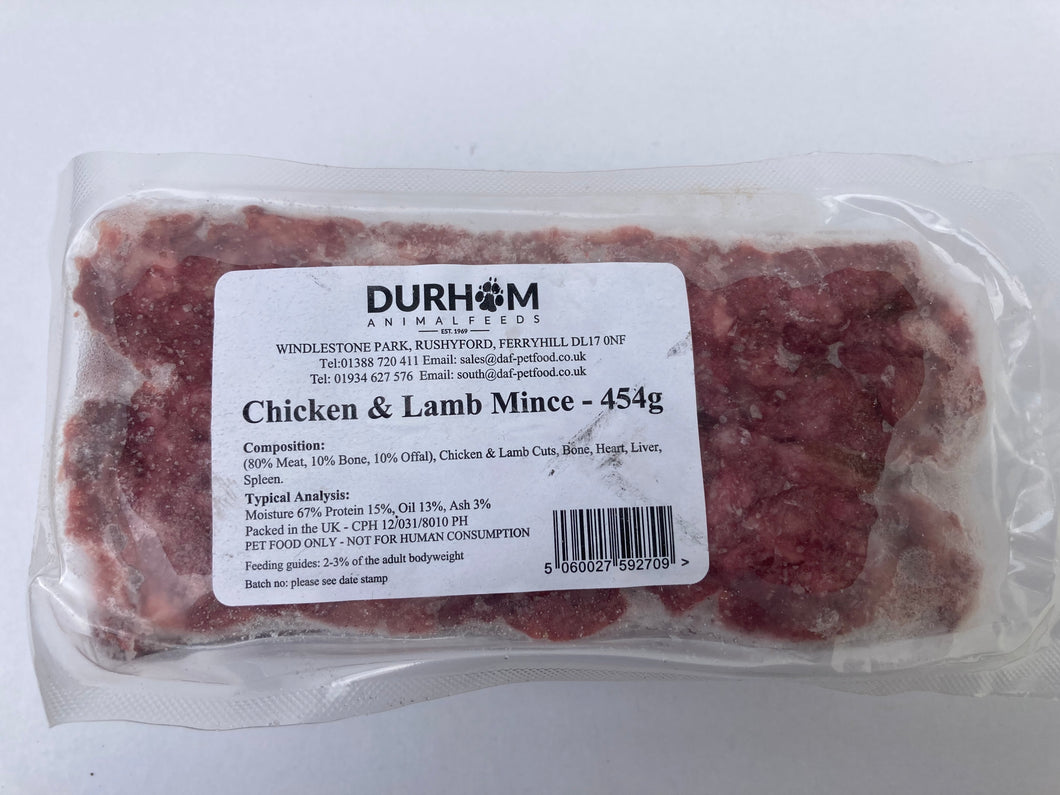 DA - Chicken & Lamb Mince 80/10/10