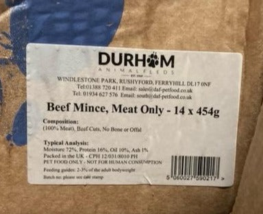 DA - Beef Mince (Meat Only)