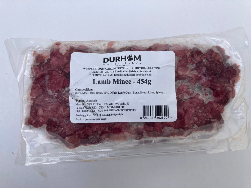 DA - Lamb Mince - 80/10/10