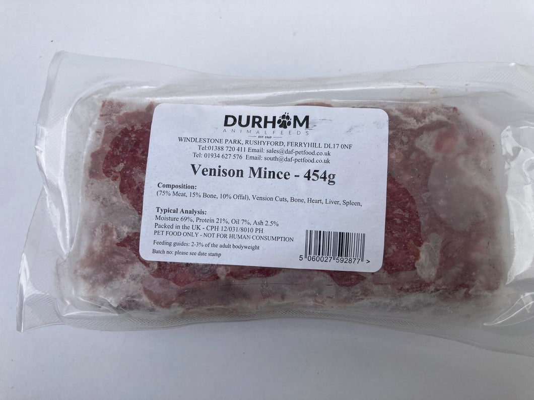 DA - Venison Mince 75/15/10