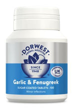 Load image into Gallery viewer, DW - Garlic &amp; Fenugreek 100 tablets - Dorwest
