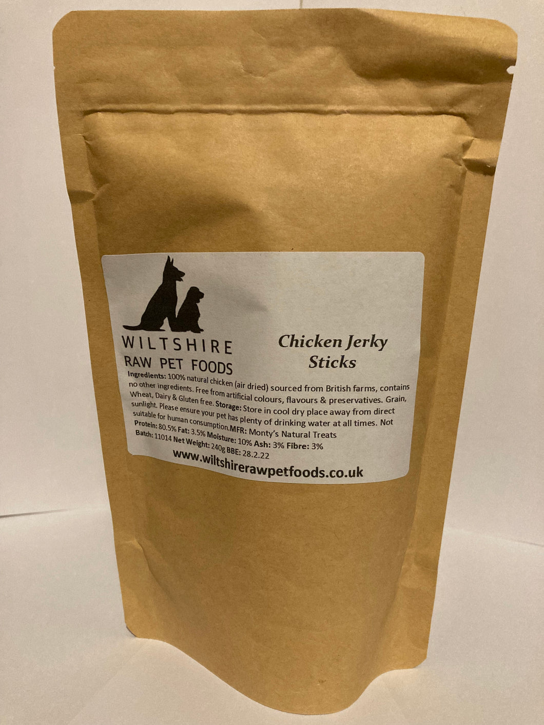 WR - Chicken Jerky Sticks (20 sticks per bag)