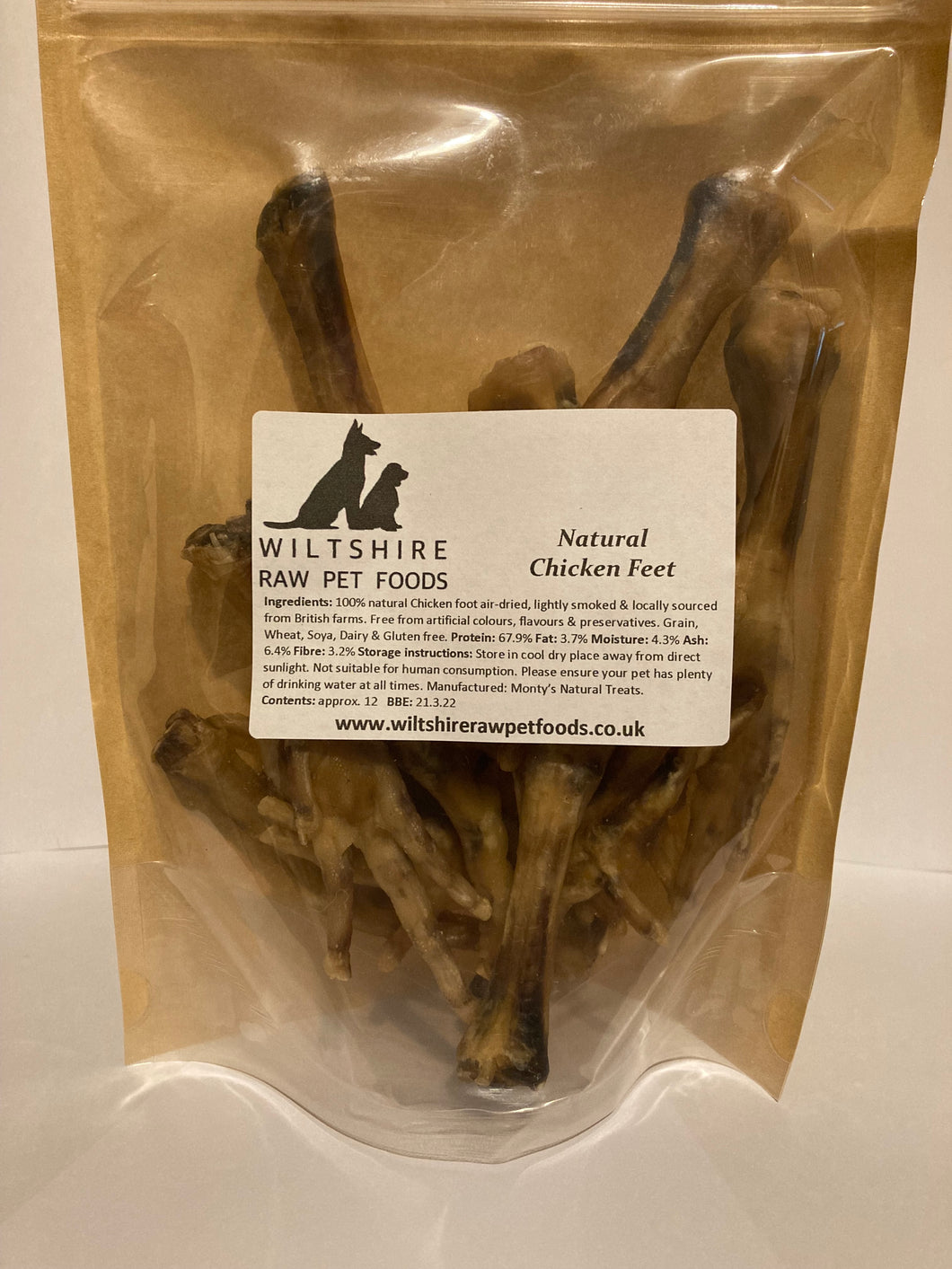 WR - Chicken Feet (12 per bag)