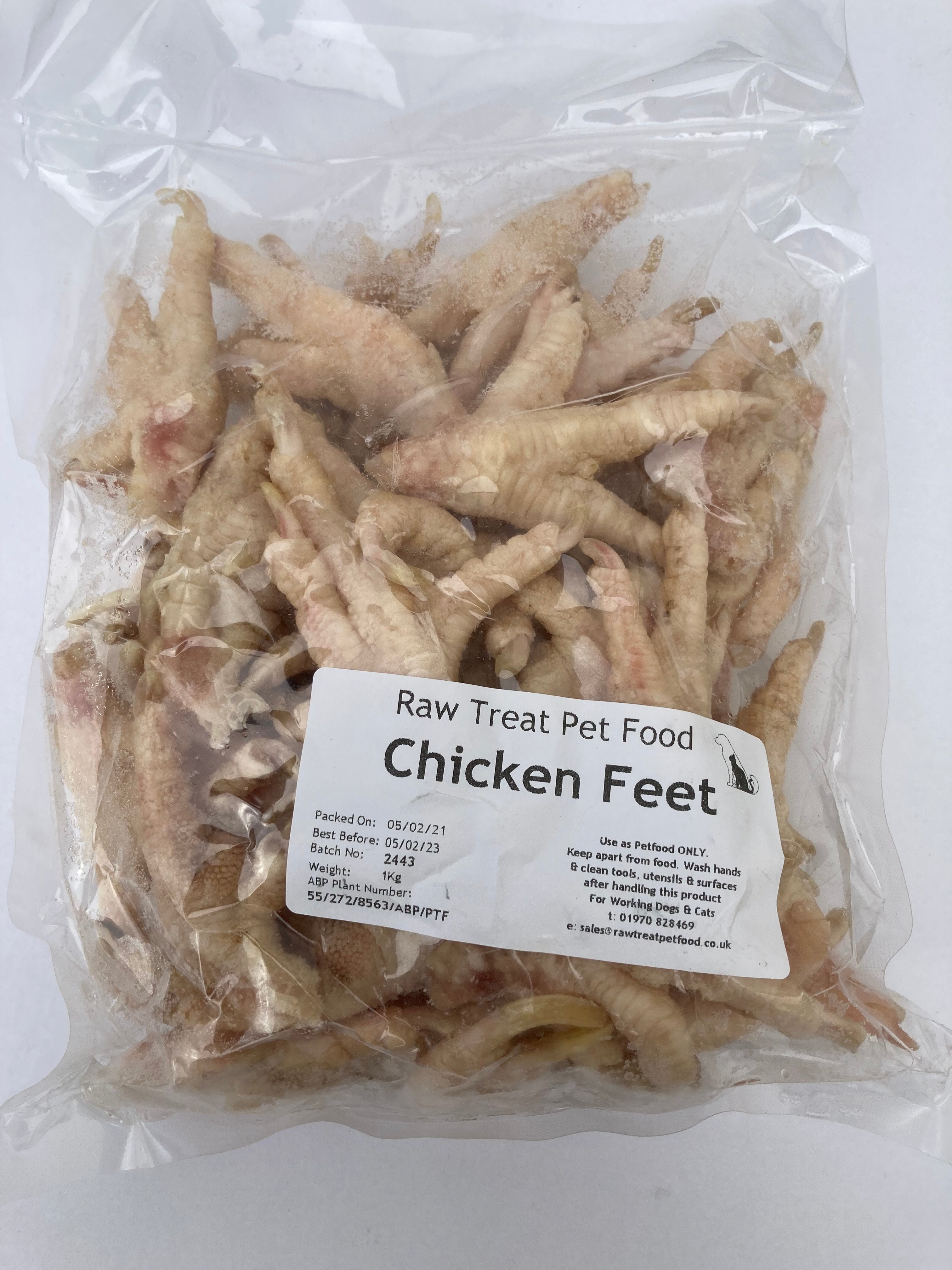 RT - Chicken Feet – Wiltshire Raw Pet Foods