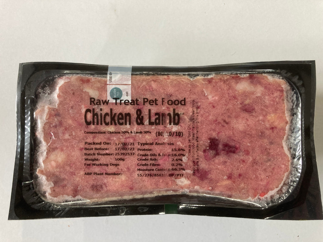 RT - Minced Chicken & Lamb - 80/10/10