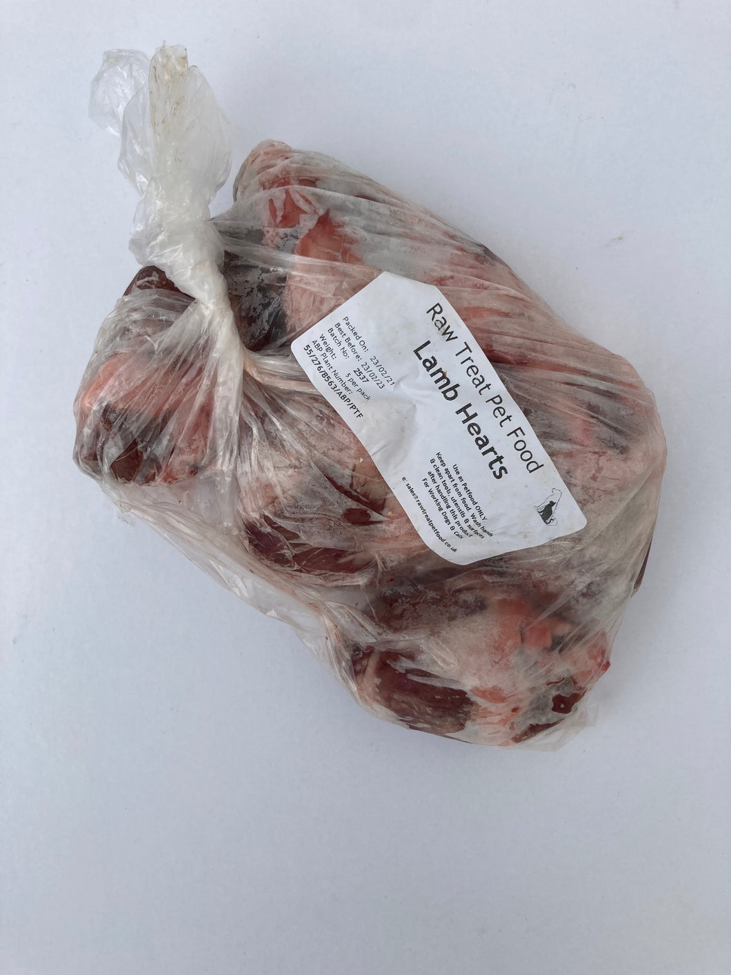 RT - Lamb Hearts (5 per pack)