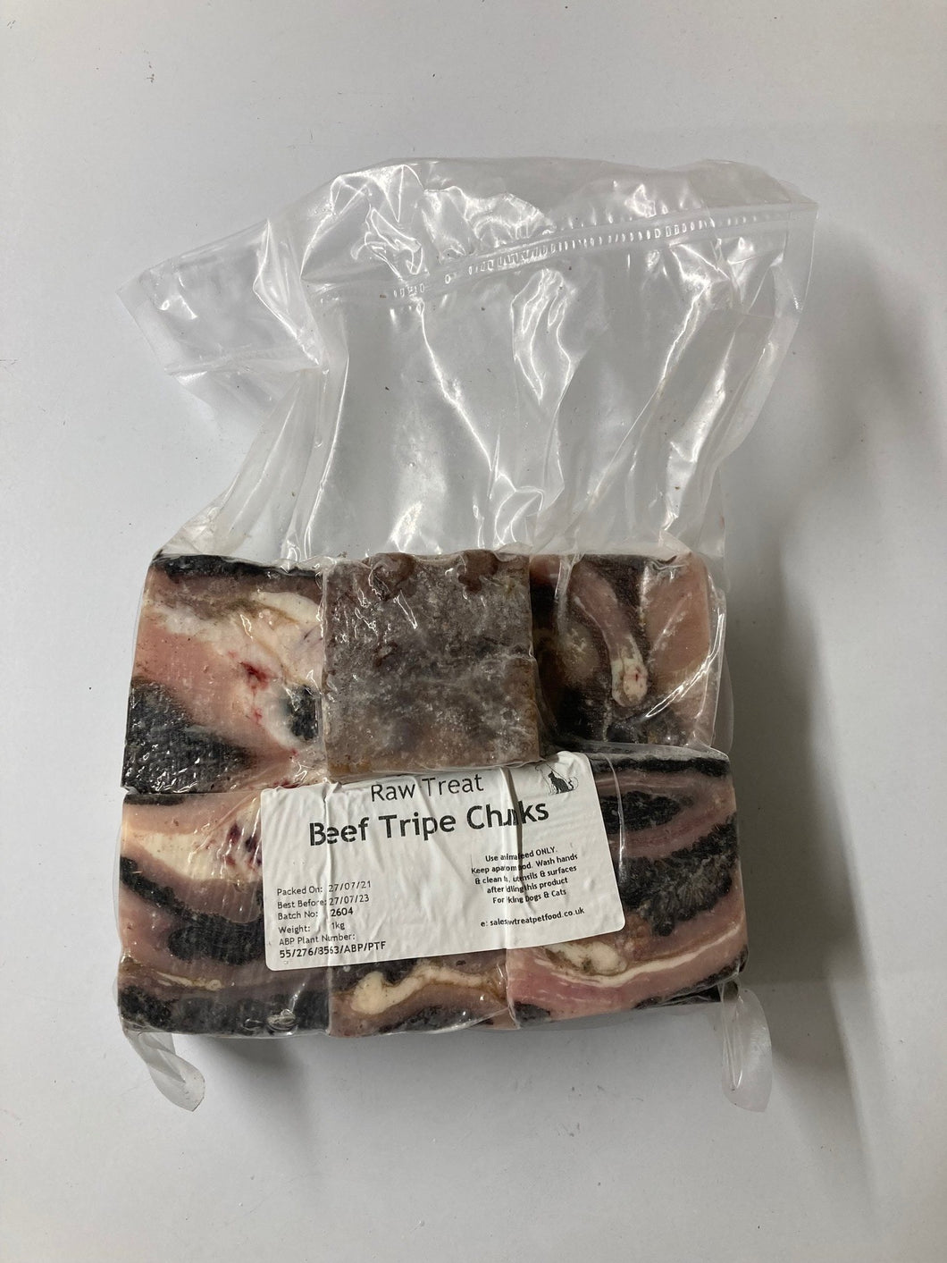 RT - Beef Tripe Chunks (1kg)